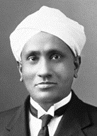 Sir C.V. Raman, the scientist who discovered Raman scattering