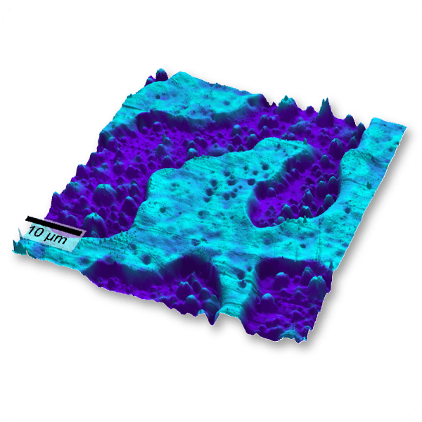 Atomic force microscopy (AFM)