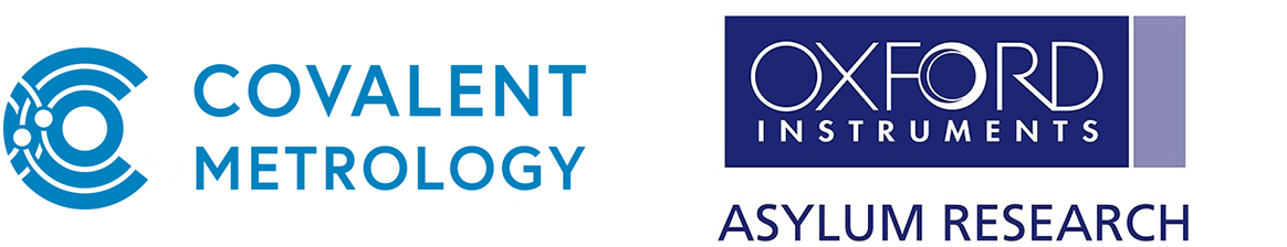 Covalent Metrology and Asylum Research Logos Partnership