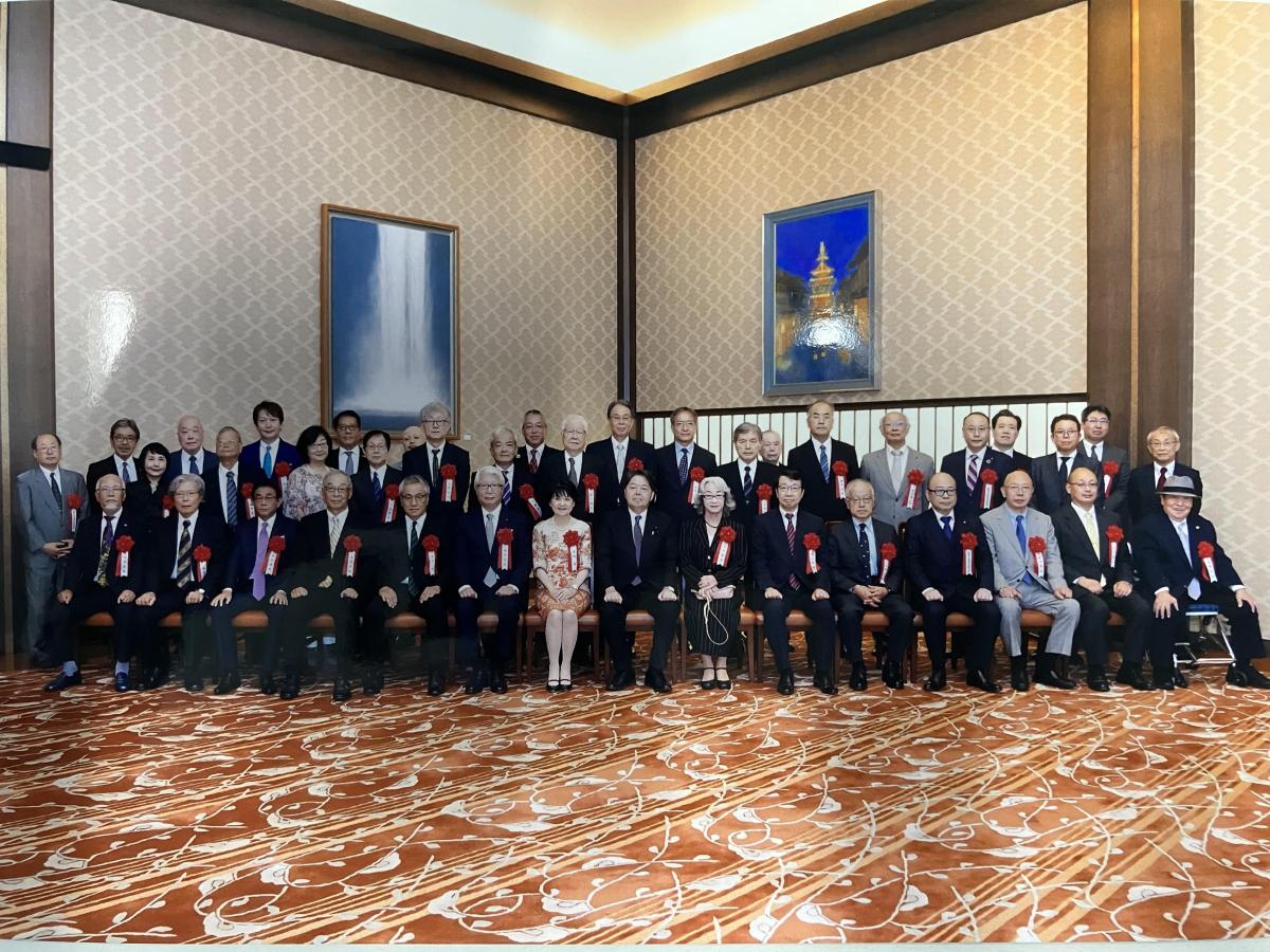 Group photo of the Minister of Foreign Affairs Award winners