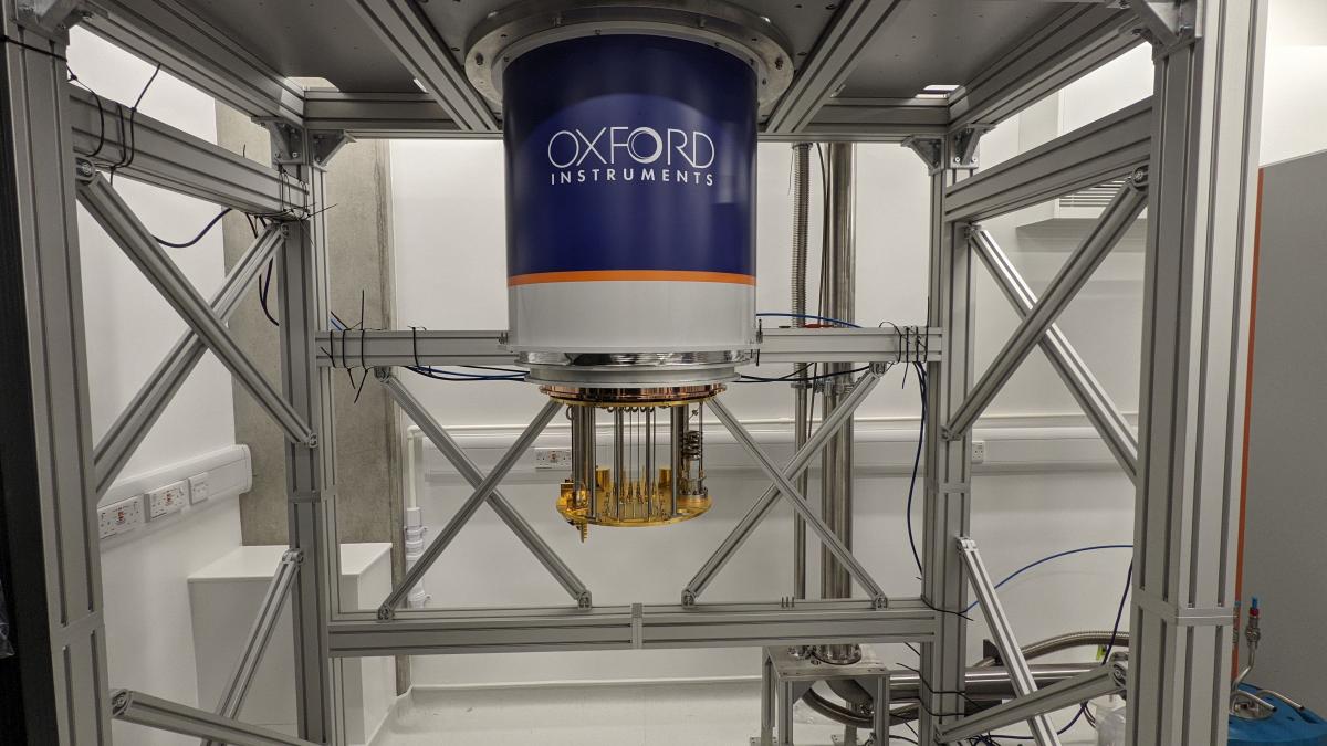 Oxford Instruments Proteox Installed, OQC Lab Jan 2021