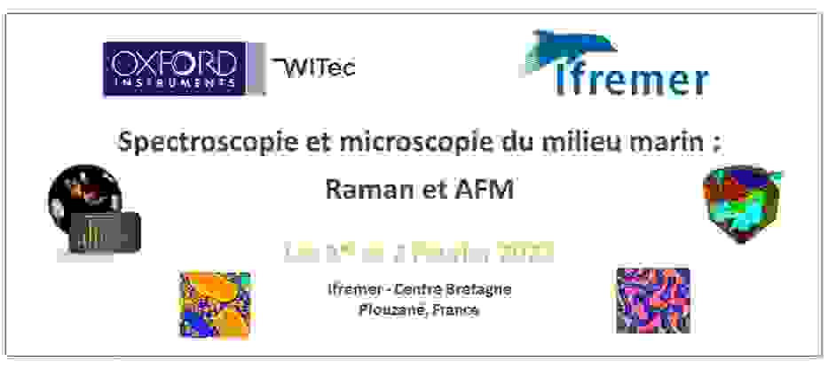 Raman Workshop 2022, Ifremer and WITec