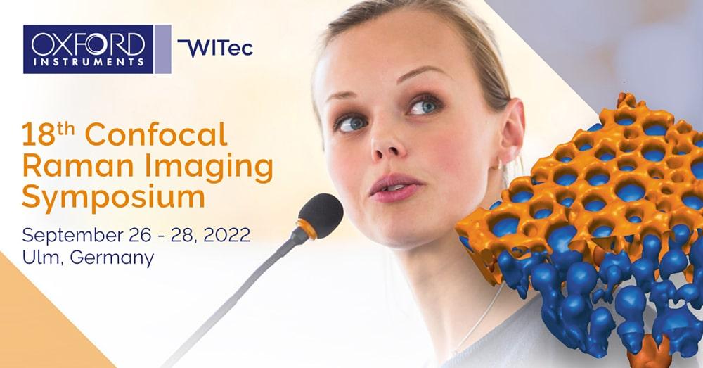 18th Confocal Raman Imaging Symposium, September 26-28, 2022, Ulm, Germany