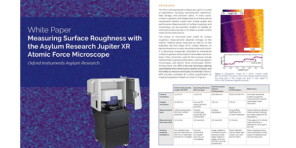 White Paper Thumbnail Surface Roughness