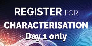 Register for characterisation here