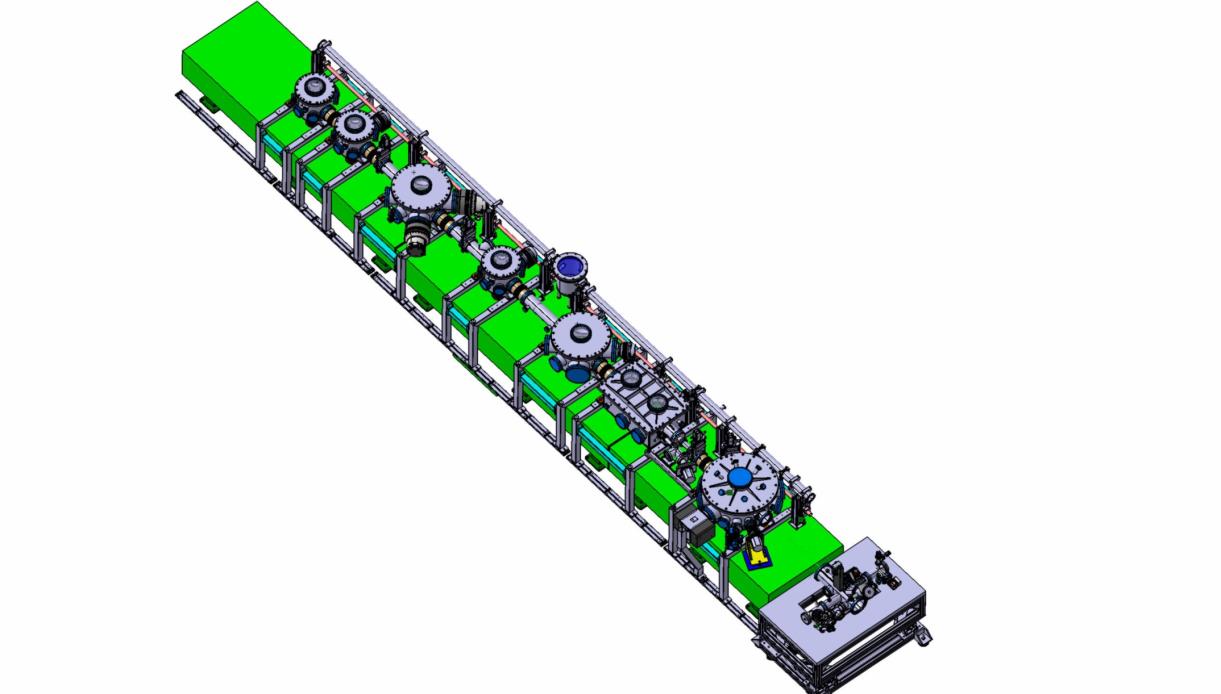 schematic of the HHG-Line at SwissFEL