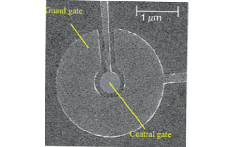 Figure 2. (a) STM image of the optically active GDQD