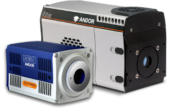 Example of micro-spectroscopy setup with a Zyla 5.5 sCMOS and Shamrock 193i spectrograph for fast luminescence kinetics studies of nano-materials or biological samples