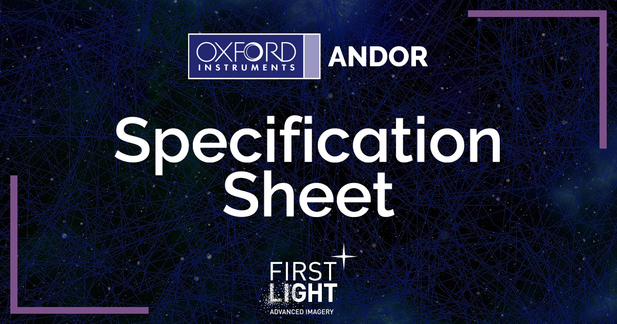 CB1 Specifications - Andor Learning Centre- Oxford Instruments