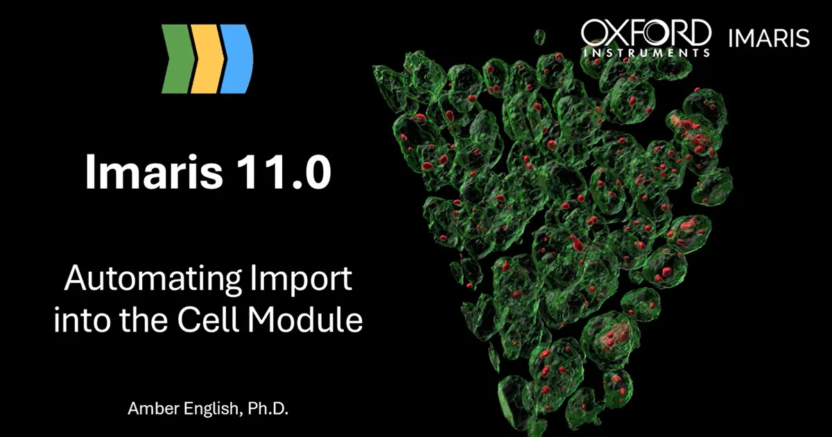 Importing Objects into the Cell Module as a Workflow — Oxford ...